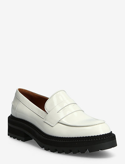 Shoes A1360 - loafers - off white polido 993
