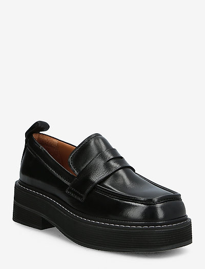 Shoes A1550 - loafers - black nappa 70