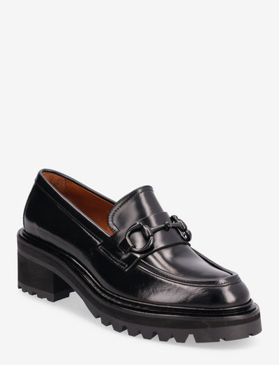 Shoes A3306 - loafers - black calf 80