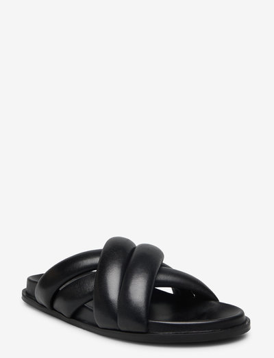 Sandals A5244 - kontsata sandaalid - black nappa 70