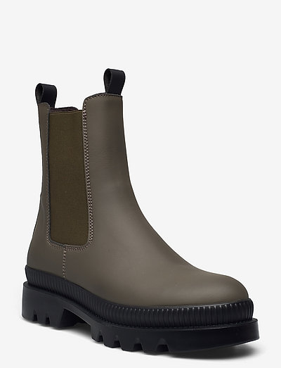 Rain Boots A5261 - chelsea støvler - kaki gummy/black 776