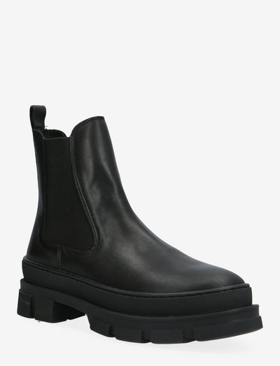 Boots A5982 - chelsea stila zābaki - black calf 80
