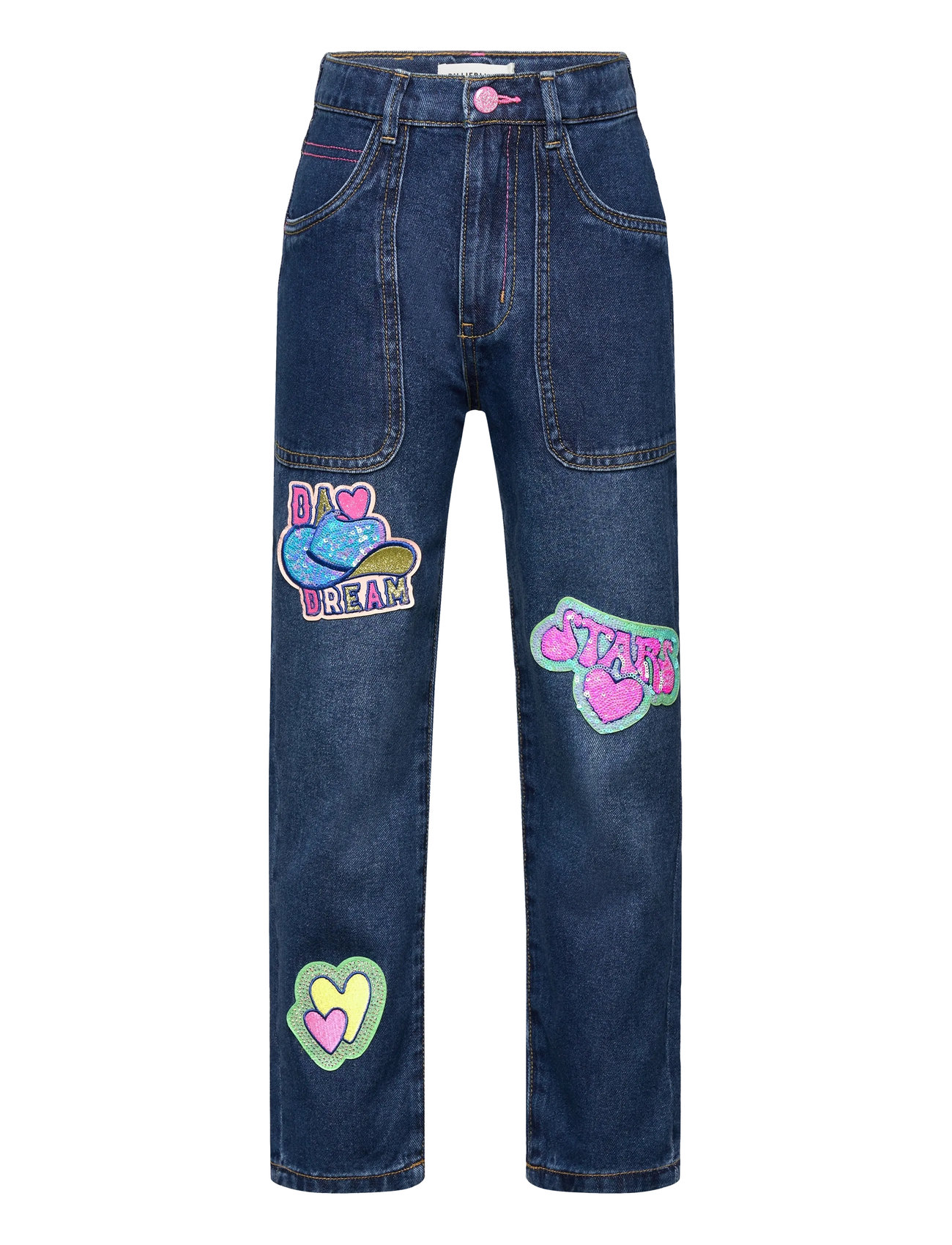 Billieblush Denim Trousers, 138, Blue, Jeans > Almindelige Jeans, Børn