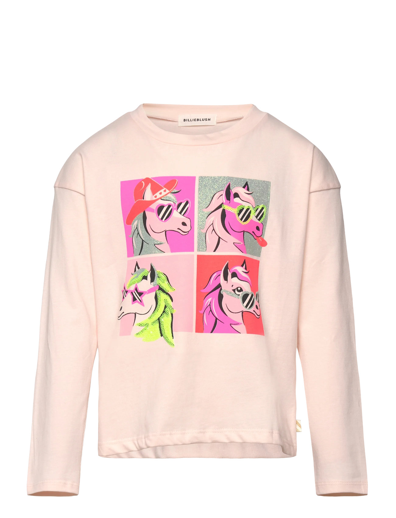 Billieblush T-Shirt, 102, Pink, T-Shirts > Langærmede T-shirts, Børn