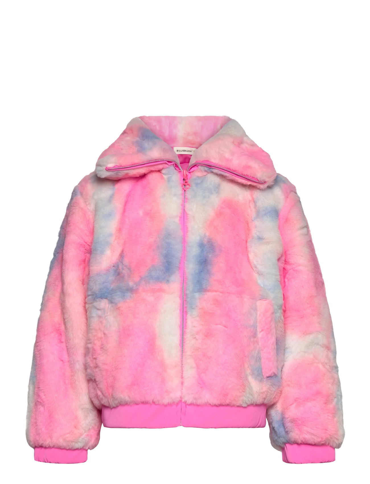 Billieblush Coat, 102, Pink, Jakker Og Frakker > Imiteret Pels, Børn