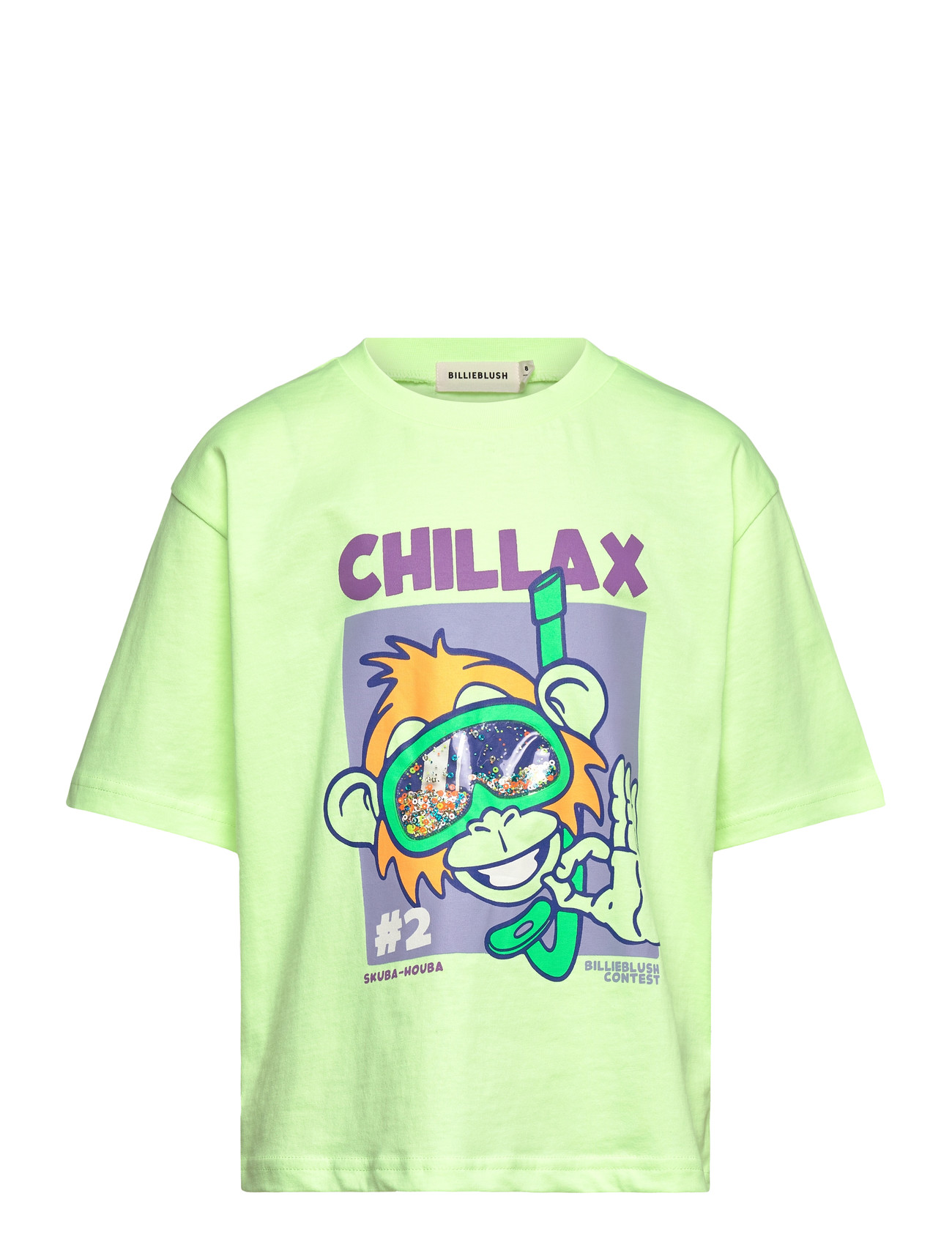 Billieblush Short Sleeves Tee-Shirt, 140, Green, T-Shirts > Kortærmede, Børn