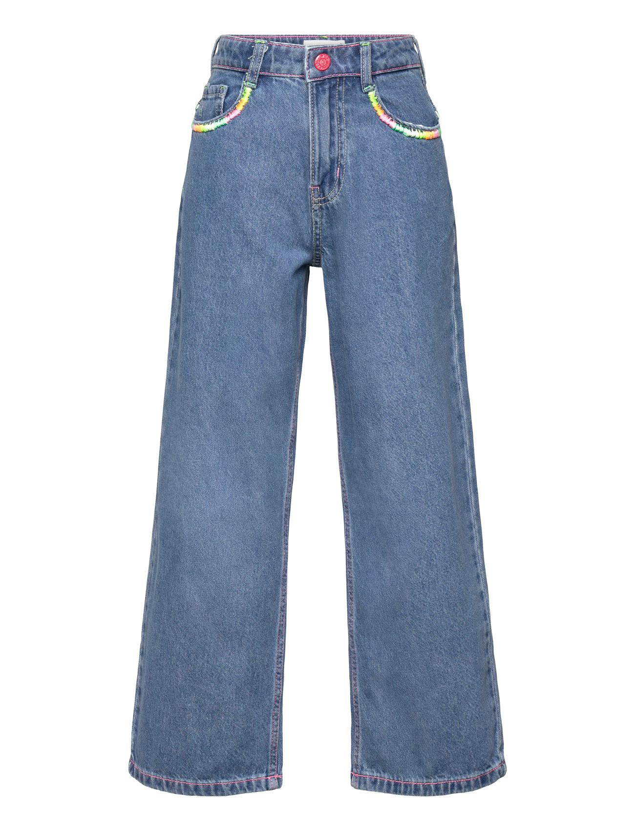 Billieblush Denim Trousers, 128, Blue, Jeans > Løse Jeans, Børn