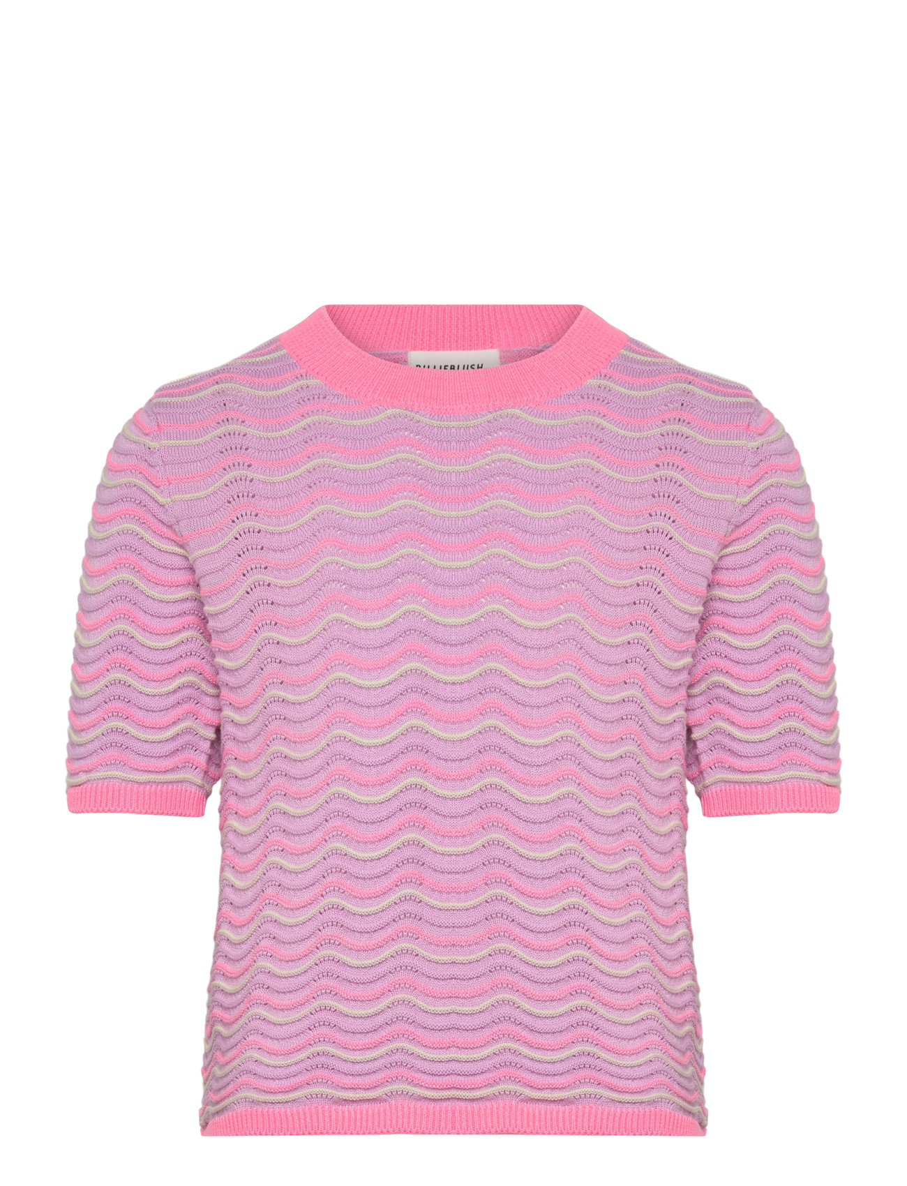 Billieblush Short Sleeves Sweater,Jumper, 110, Pink, Strik > Pullovere, Børn