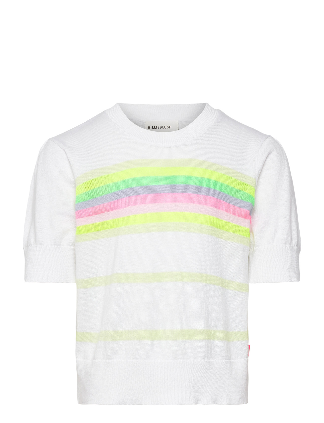 Billieblush Short Sleeves Sweater,Jumper, 140, White, Strik > Pullovere, Børn