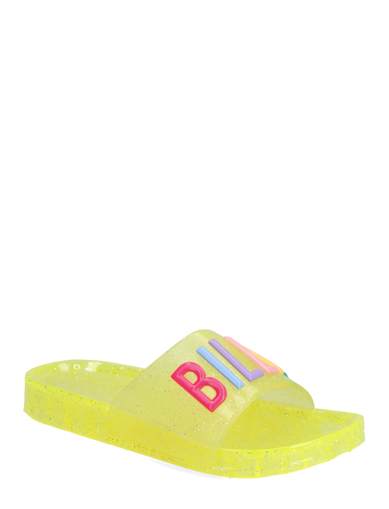 Billieblush Aqua Slides, 28, Yellow, Sommersko > Sliders Til Poolen, Børn