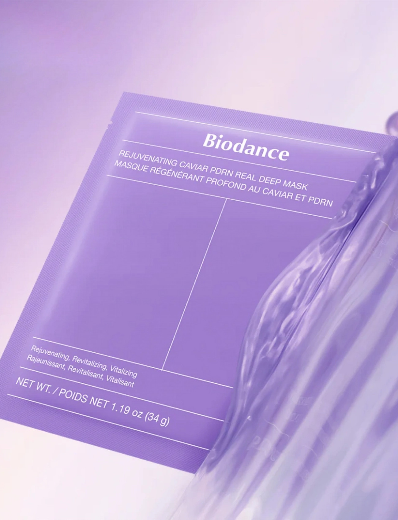 Biodance Biodance - Rejuvenating Caviar Pdrn Real Deep Mask (4Pcs.), 4 PCS, Nude, Masker > Sheetmask, Dame