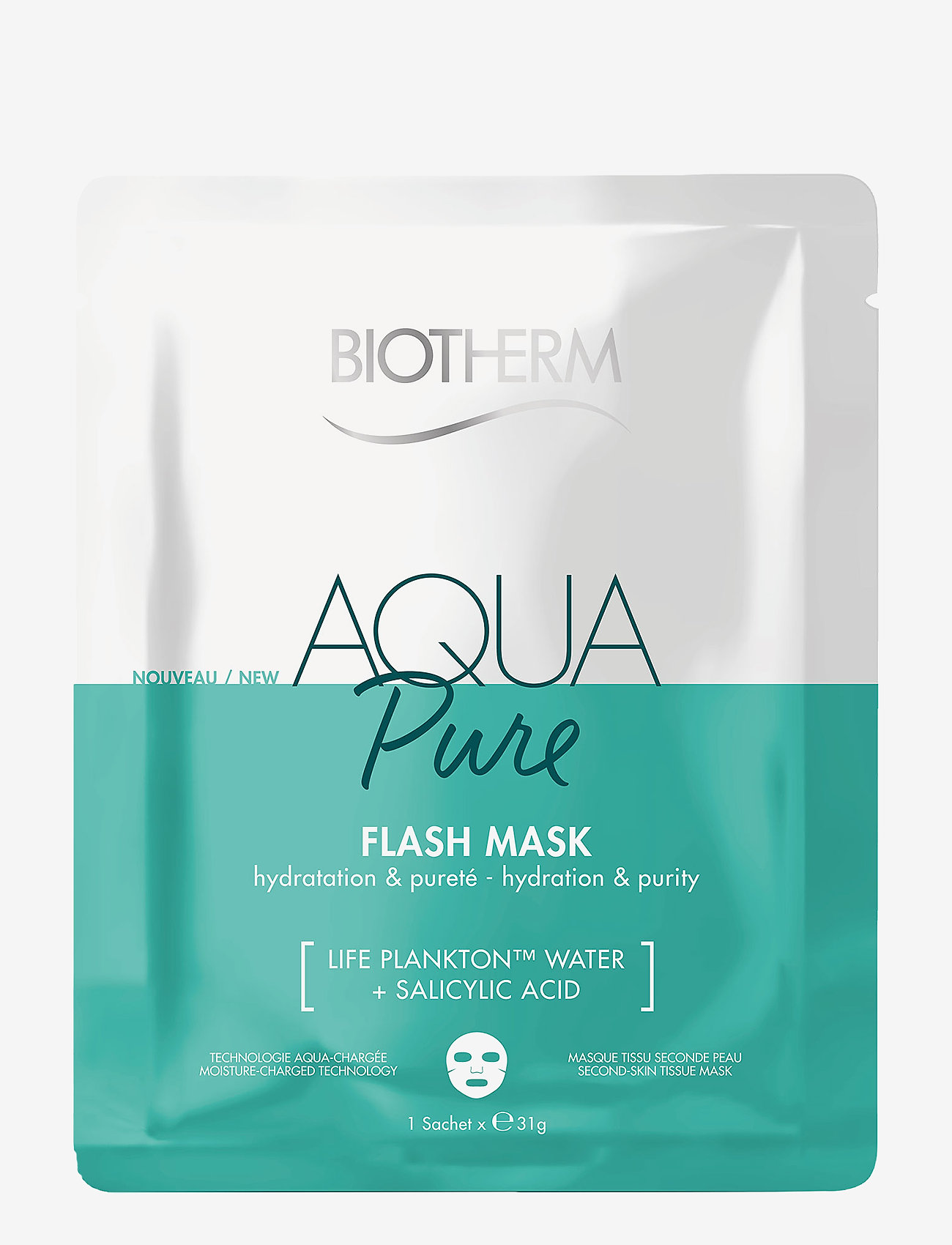 Biotherm Aqua Flash Mask Pure (Clear) 58.50 kr