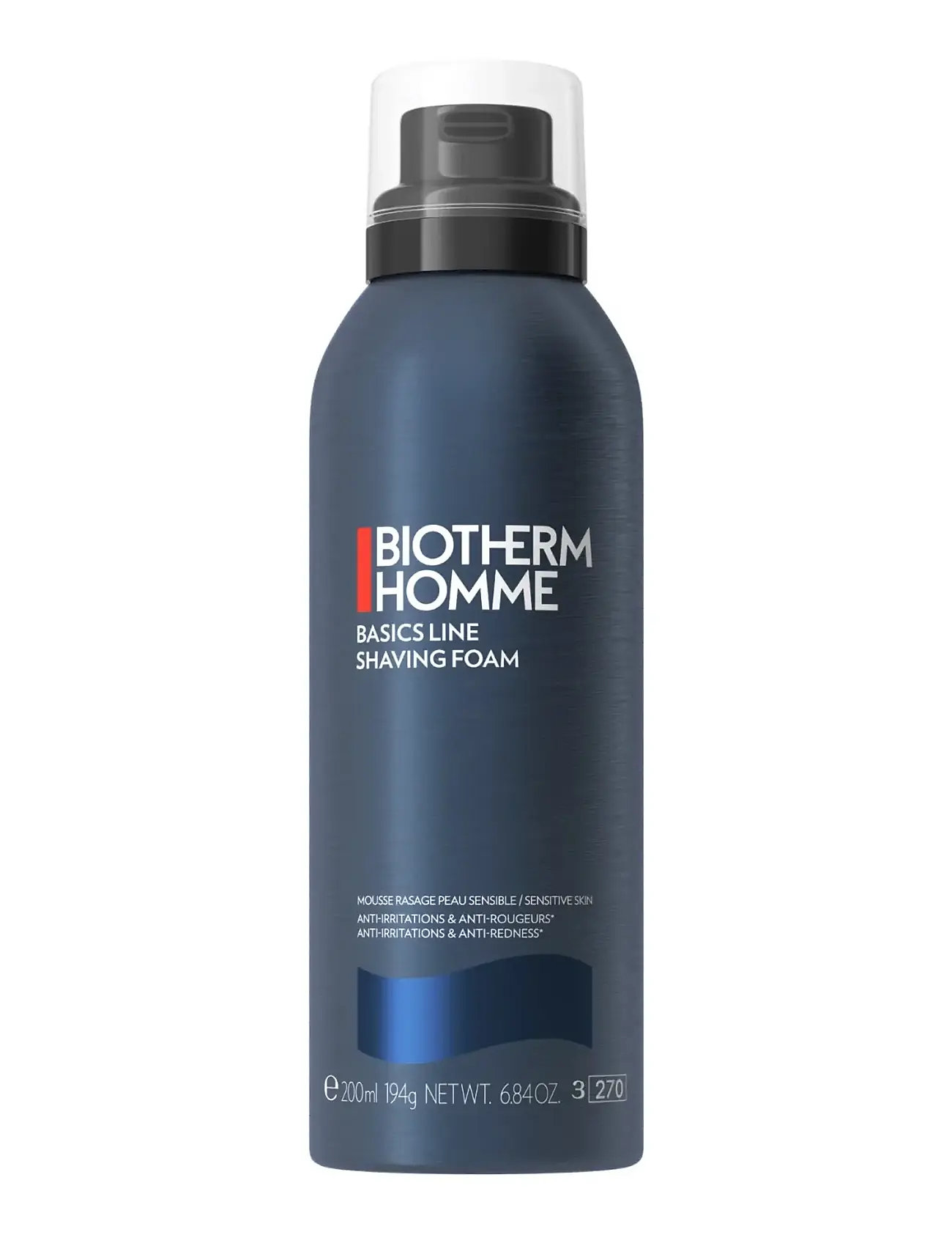 Biotherm Biotherm Homme Shaving Foam 200ml, 200 ml, Nude, Barberingsprodukter > Barbergel, Herre