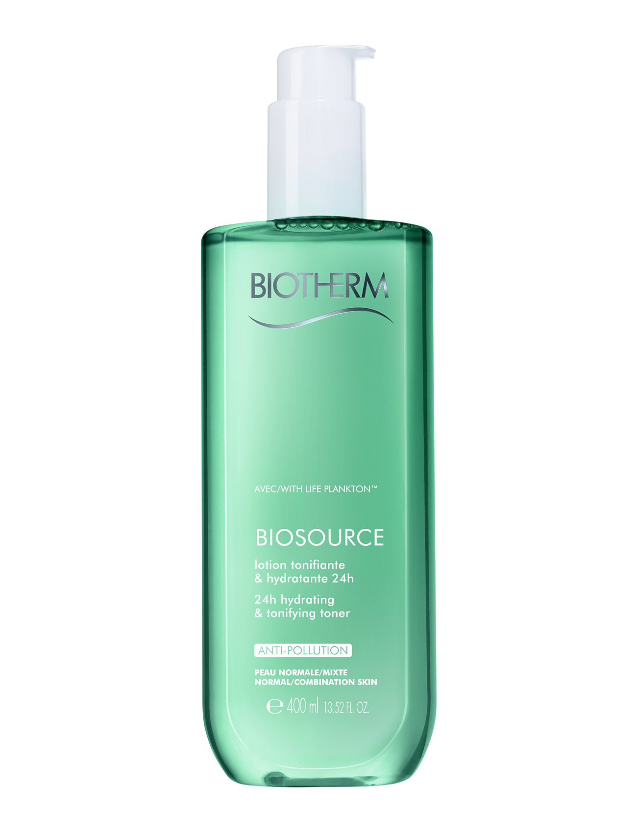Biosource Lotion - Normal/Combination Skin 400ml Puhdistusmaito Cleanser Ihonhoito Nude Biotherm