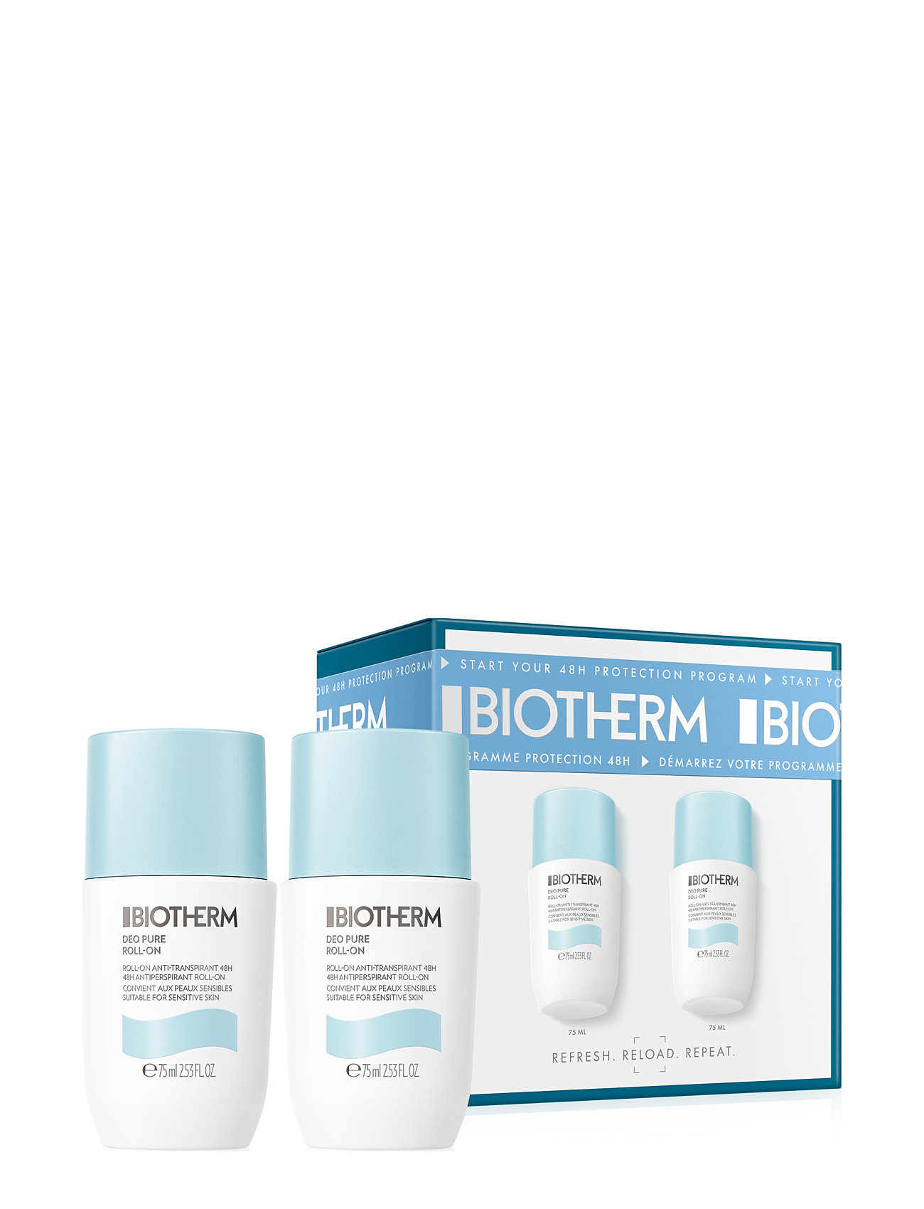 Biotherm Deo Pure Ro Duo Set 25 Nude