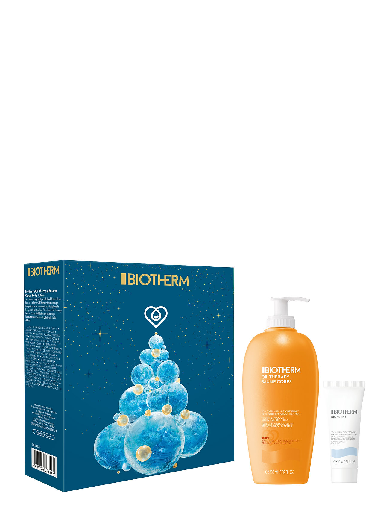 Bth Oil Therapy Gifting Set Hudplejesæt Nude Biotherm