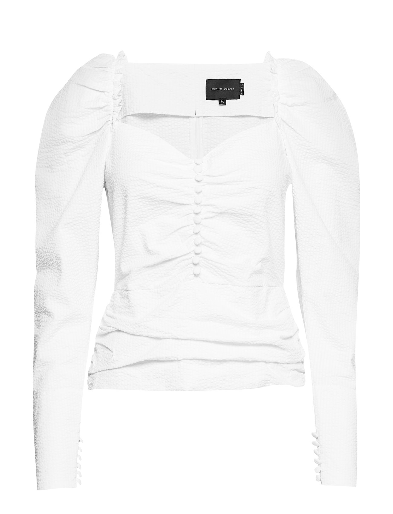 Gabriella Blouse Lange Mouwen Wit Birgitte Herskind birgitte herskind kopen in de aanbieding Gabriella Blouse Lange Mouwen Wit Birgitte Herskind birgitte herskind kopen in de aanbieding
