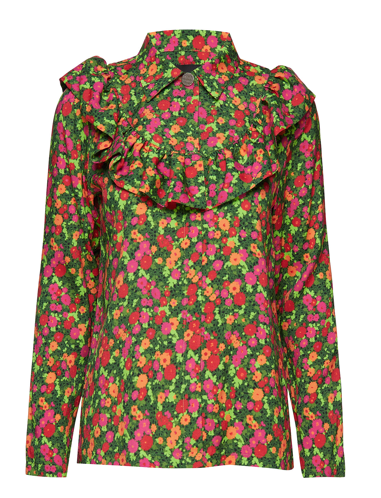 Iris Shirt Blouse Lange Mouwen Groen Birgitte Herskind birgitte herskind kopen in de aanbieding Iris Shirt Blouse Lange Mouwen Groen Birgitte Herskind birgitte herskind kopen in de aanbieding