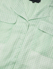 Birgitte Herskind - Trine Ltd. Dress - Light Green Checks - maxi kjoler - light green checks - 2