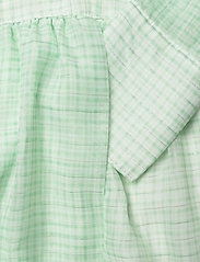 Birgitte Herskind - Trine Ltd. Dress - Light Green Checks - maxi kjoler - light green checks - 3