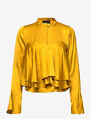 Ally Blouse - LIME YELLOW