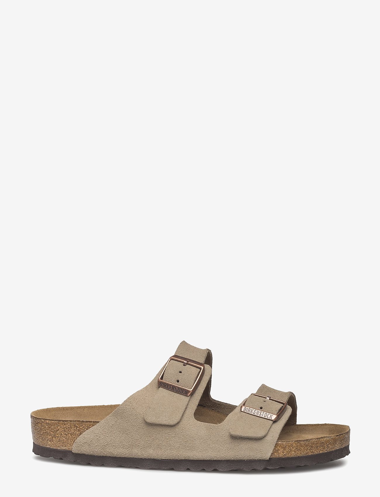 birkenstock arizona taupe soft