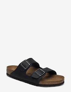 Arizona - platta sandaler - black
