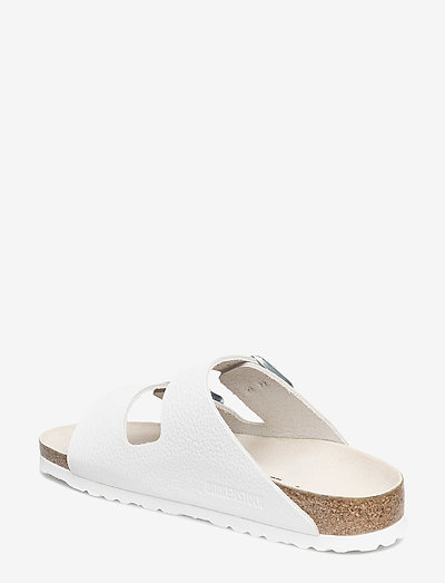 birkenstock white arizona leather