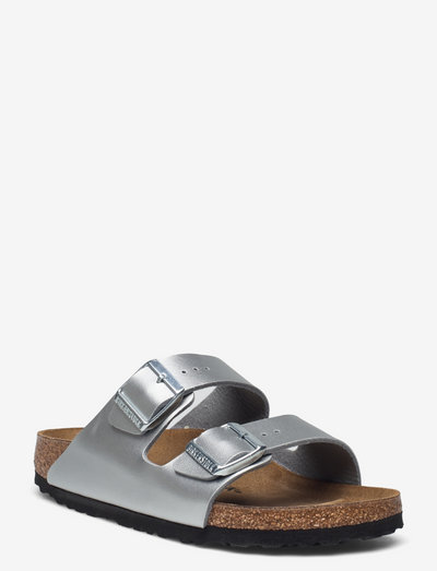 Arizona - flade sandaler - silver