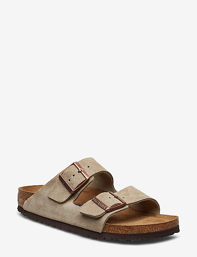 Arizona Soft Footbed - flade sandaler - taupe