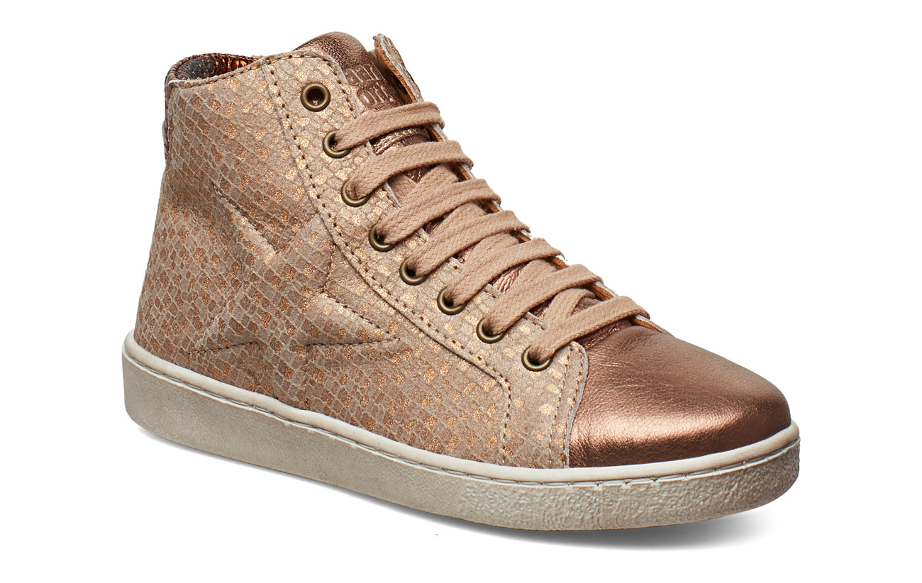 Bisgaard Shoe With Laces (Nude Square 