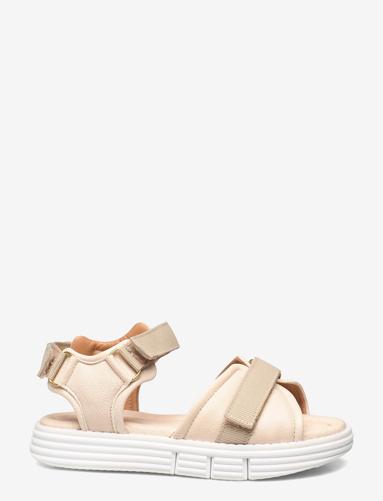 riemchensandalen creme