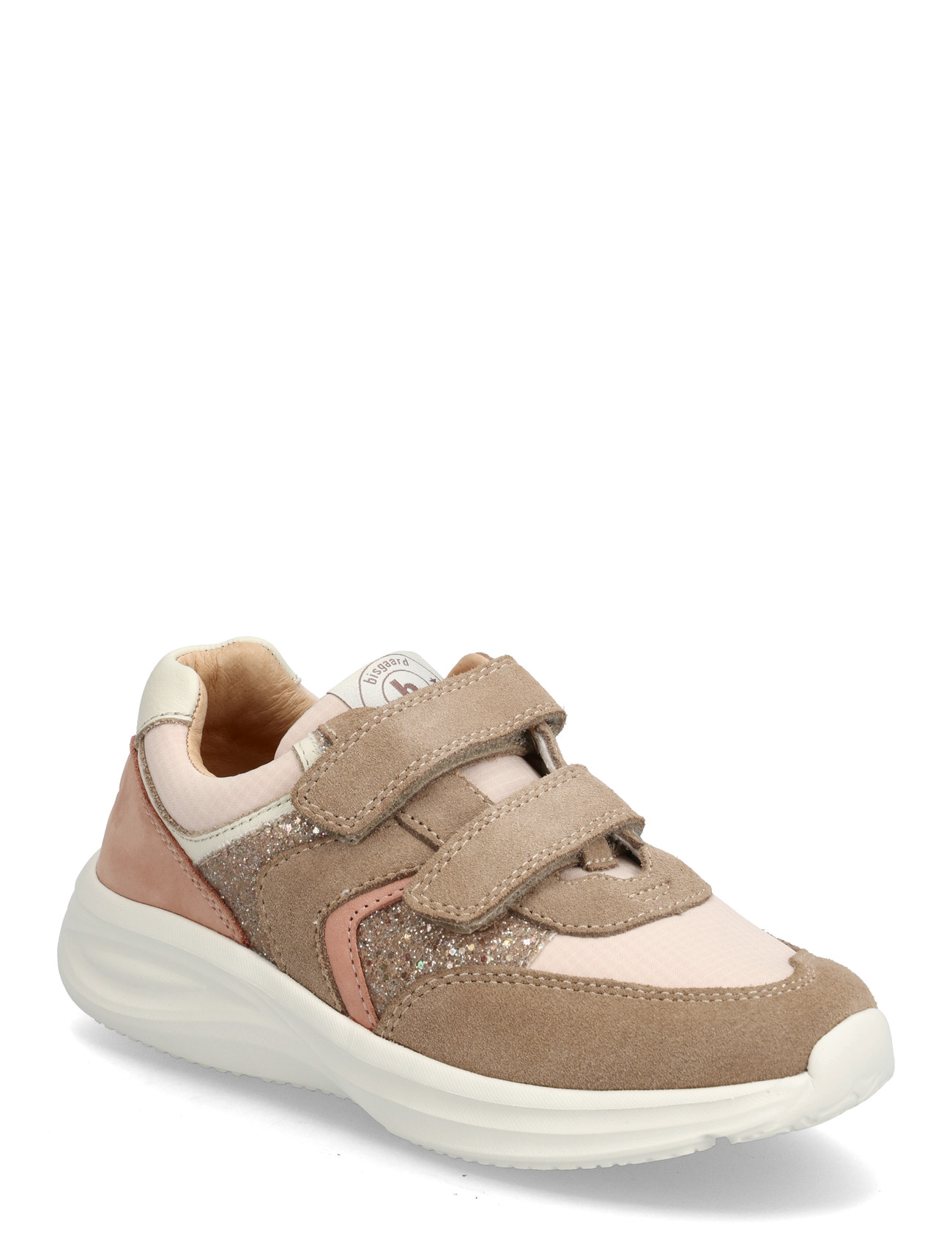 Bisgaard Bisgaard Yuki Glitter, 33, Brown, Sneakers > Sneakers Med Lav Top, Børn