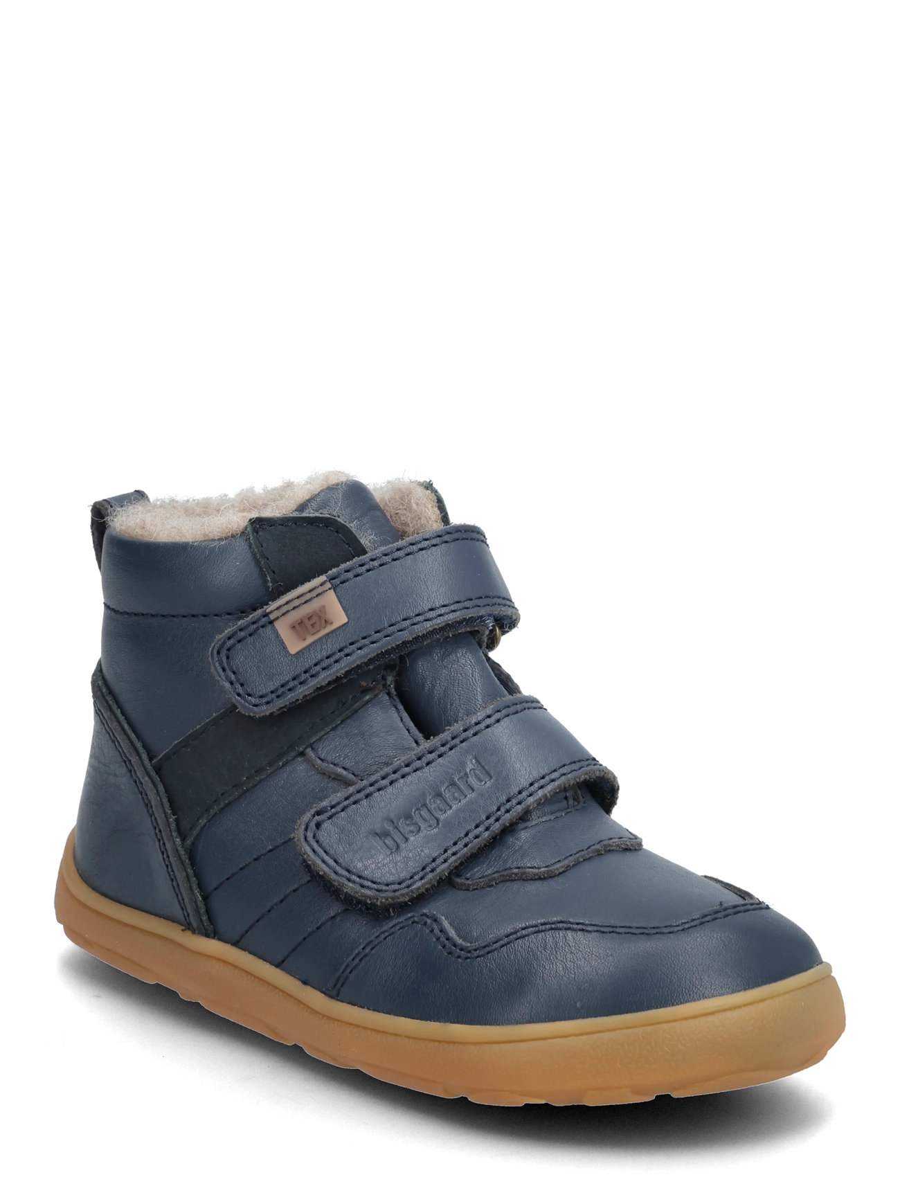 Bisgaard Bisgaard Barefoot Becky Tex, 30, Navy, Vinterstøvler > Vinterstøvler M. Velcro, Børn
