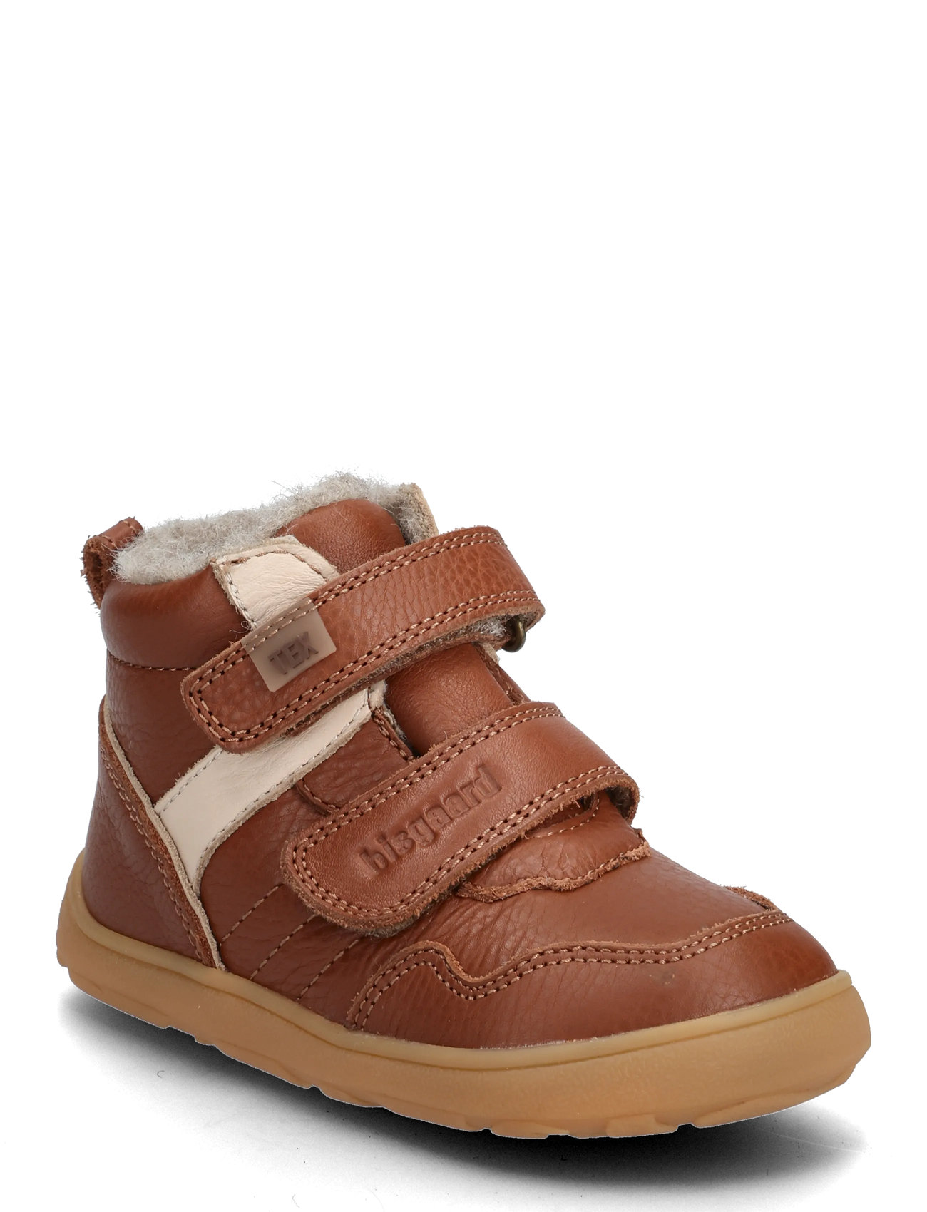Bisgaard Bisgaard Barefoot Becky Tex, 30, Brown, Vinterstøvler > Vinterstøvler M. Velcro, Børn