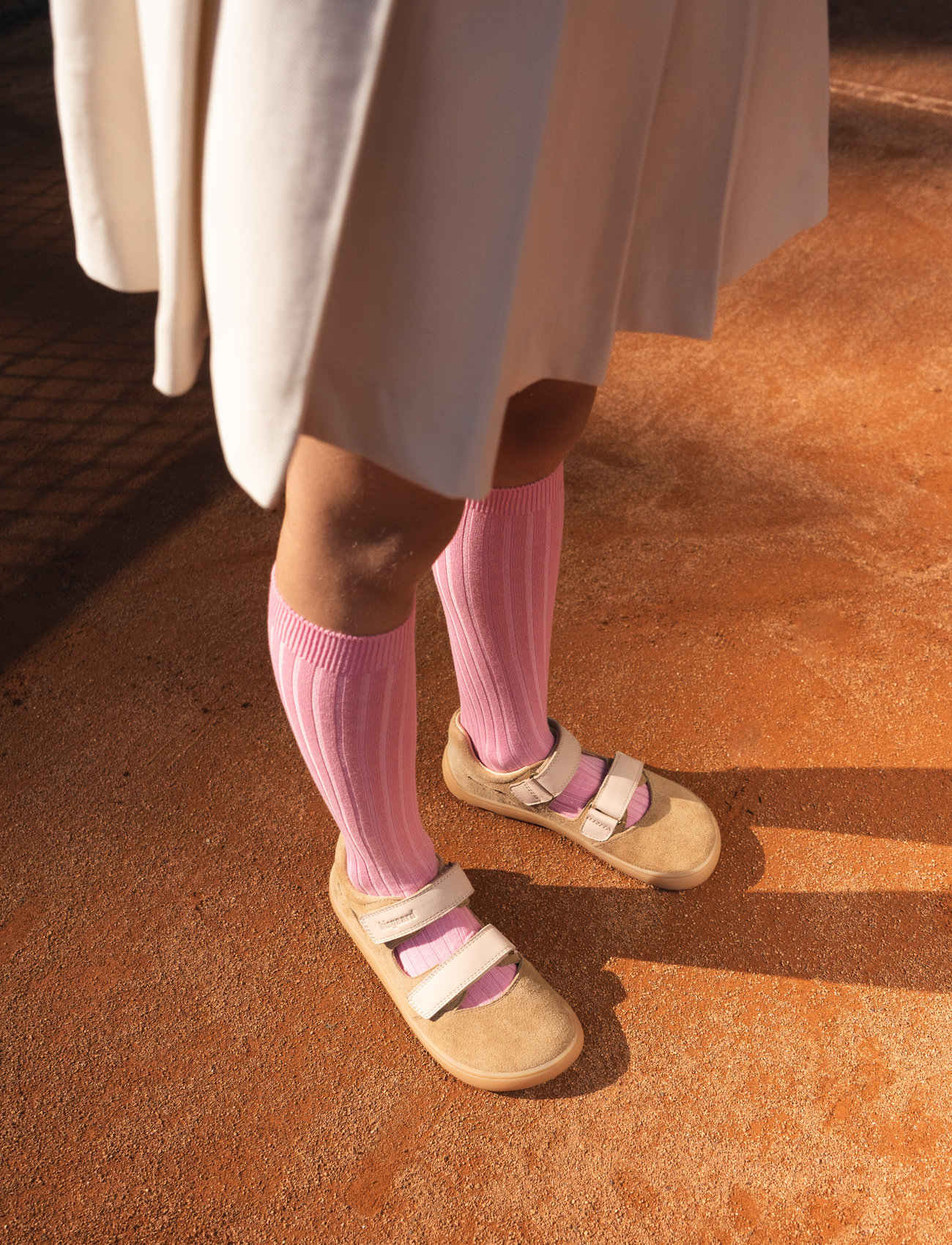 Bisgaard Bisgaard Barefoot Michi, 26, Beige, Sommersko > Sandaler, Børn