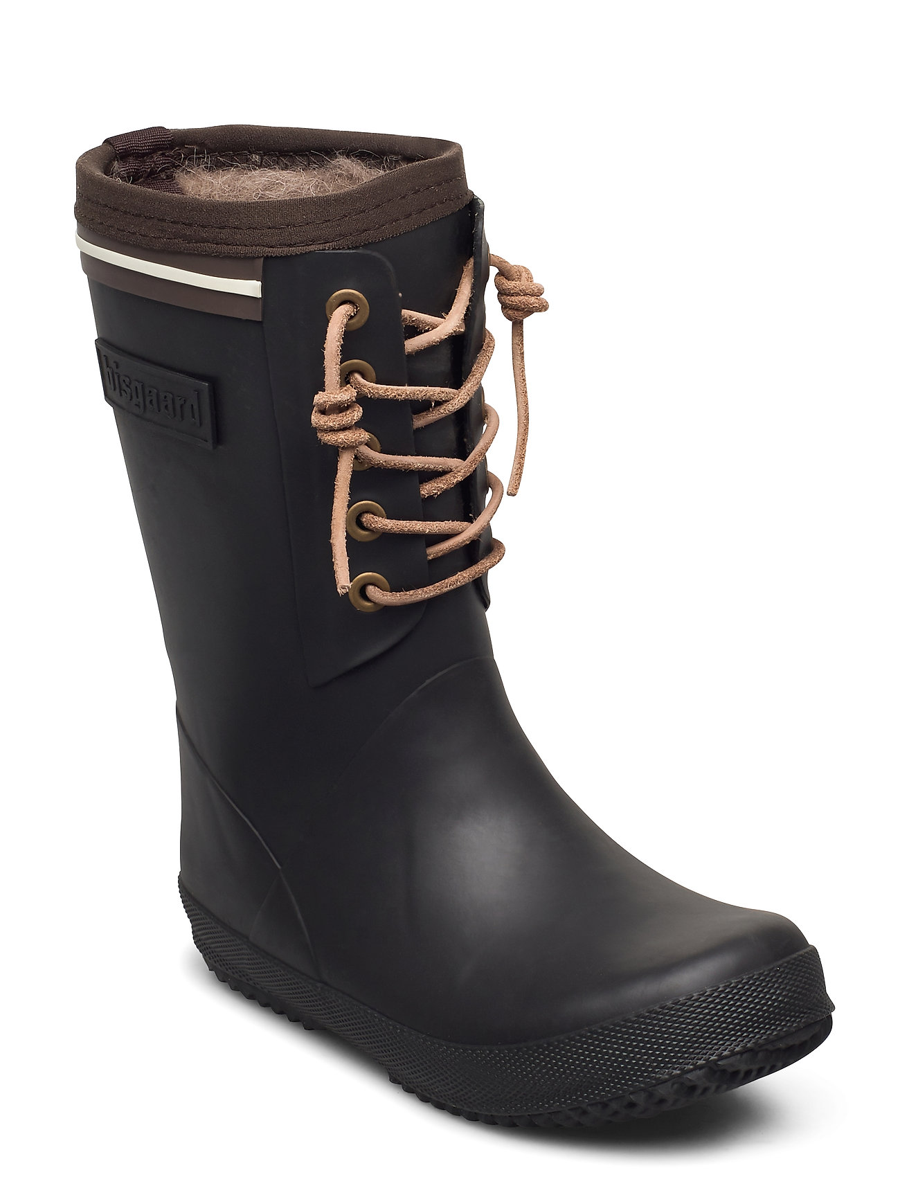 Bisgaard Lace Thermo Shoes Rubberboots Lined Rubberboots Musta Bisgaard