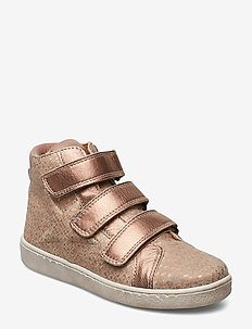 Velcro shoes - NUDE SQUARE