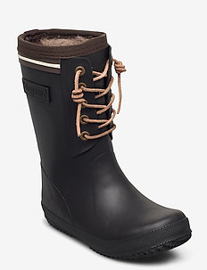 Bisgaard Lace Thermo - lined rubberboots - black