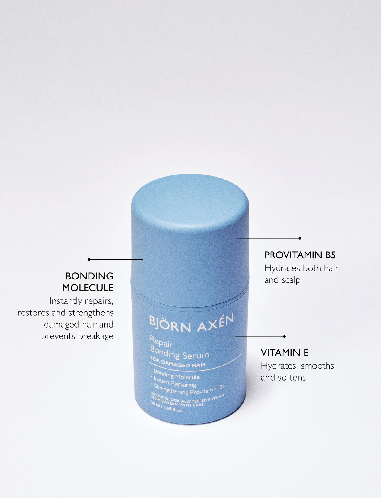 Björn Axén Repair Bonding Serum, 50 ml, Nude, Care > Hair Serum, Dame