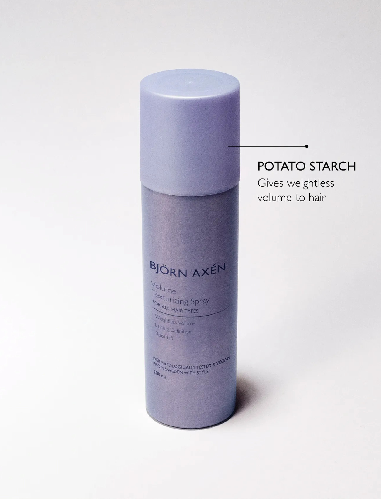 Björn Axén Dry Spray Texture & Volume, 200 ml, Nude, Styling > Volumen-Spray, Dame