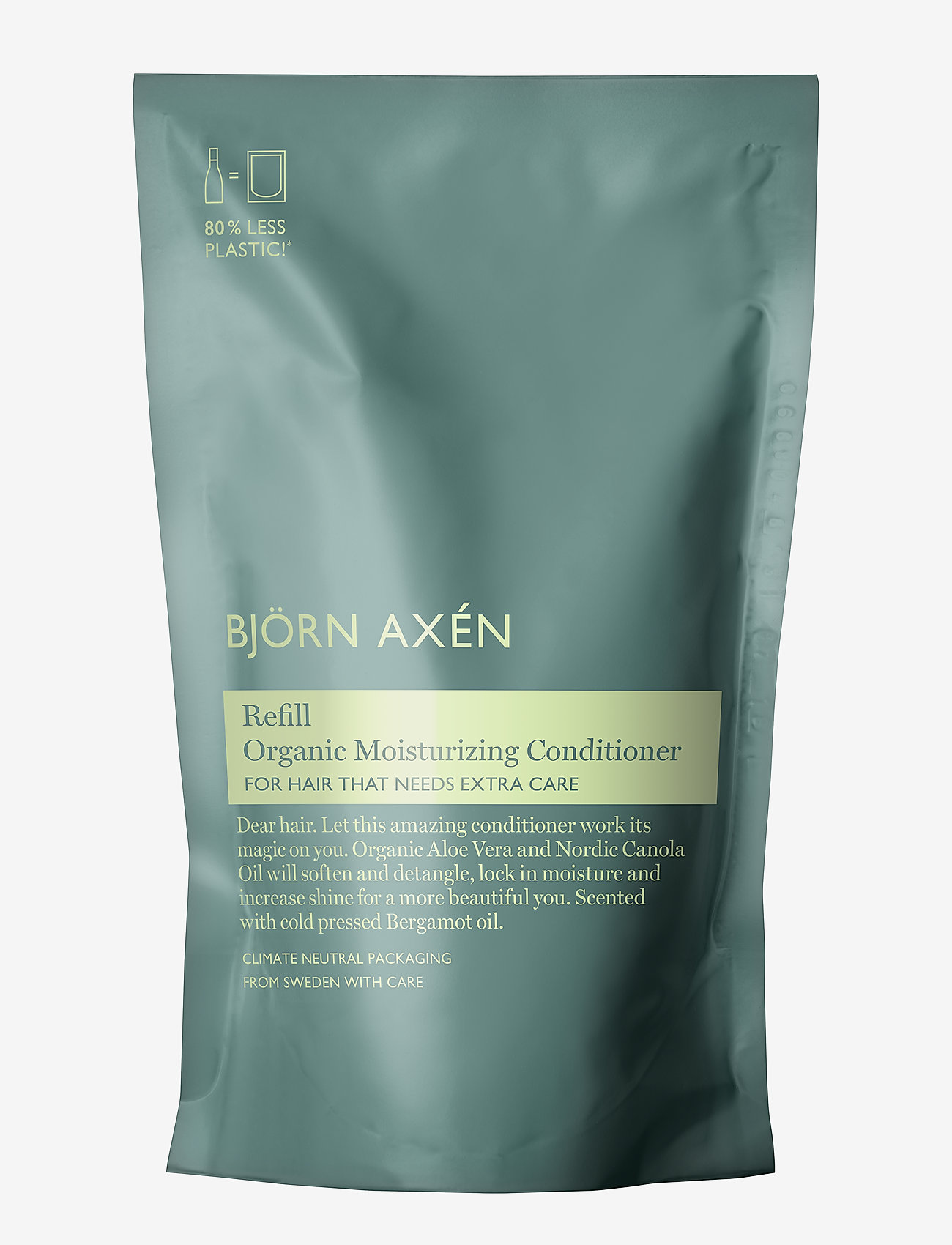 Björn Axén - Refill Organic Moisturizing Conditioner 250 ml - balsam - no colour - 0