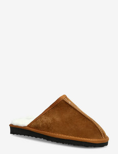 HOWIE FUR W - chaussons - brown