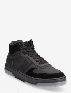 T2300 BO MID SUE M - hoog sneakers - black