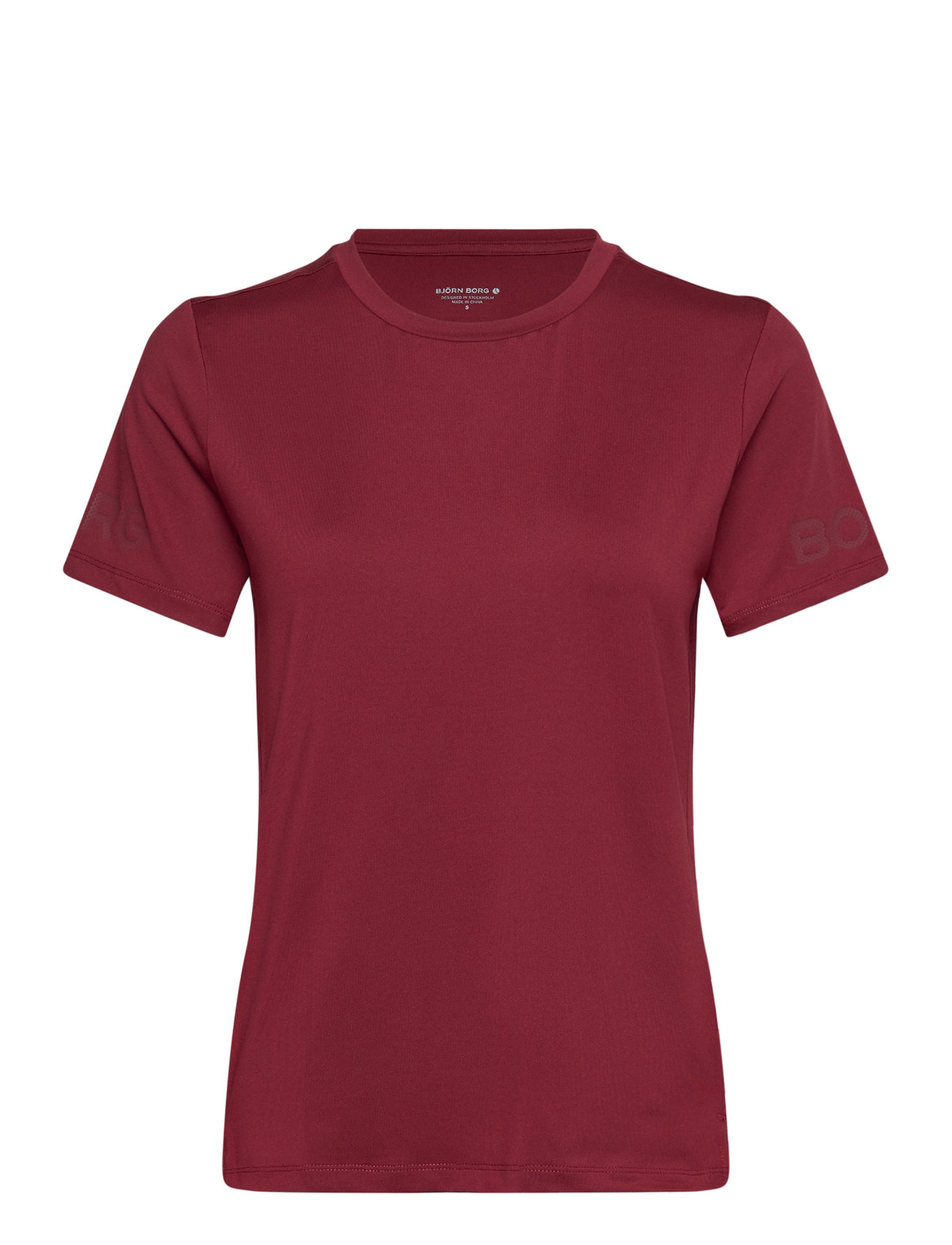 Borg T-Shirt Burgundy Björn Borg