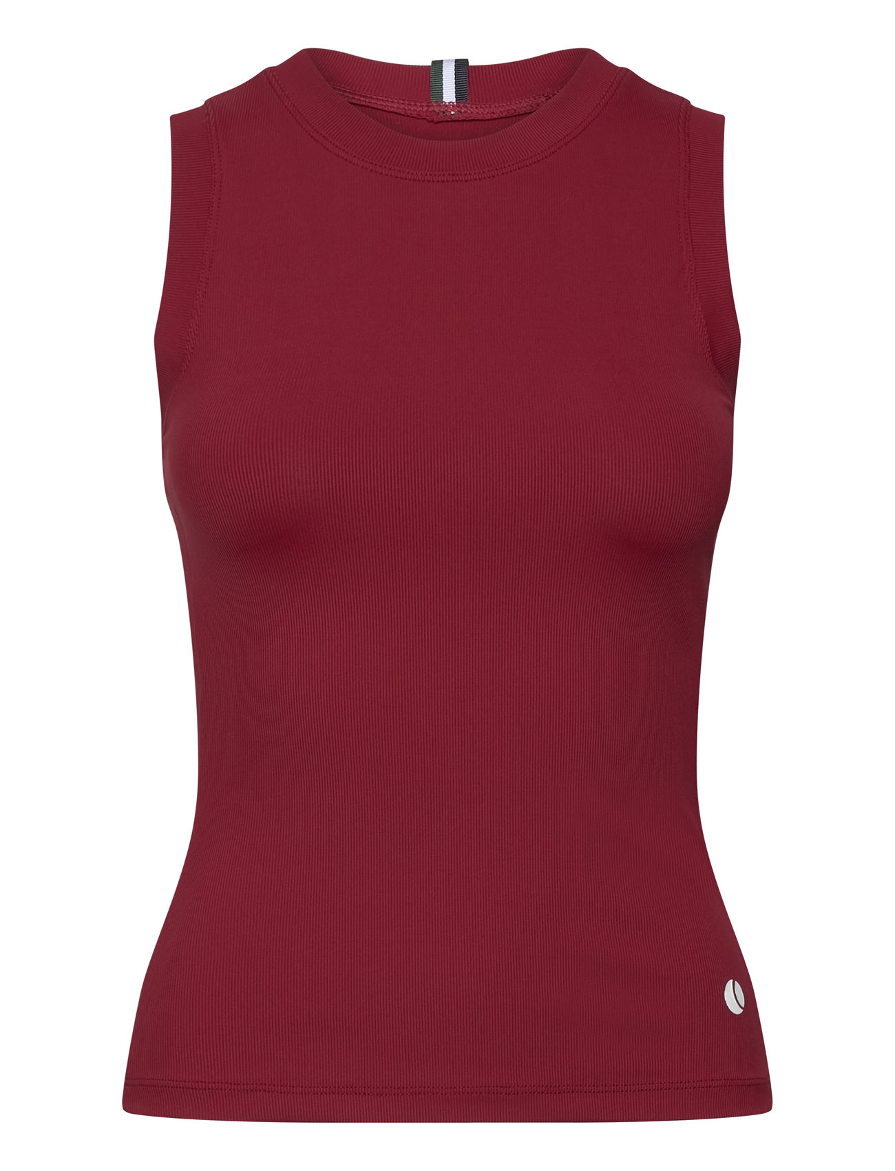Ace Rib Tank Pocket Burgundy Björn Borg