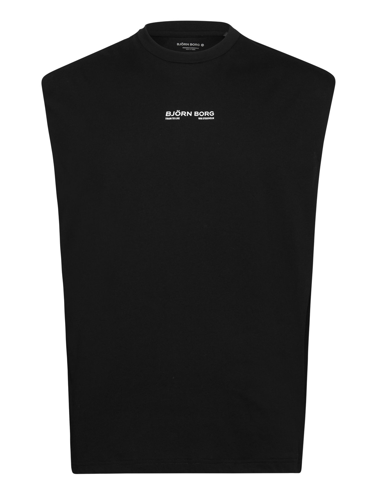 Borg Sleeveless T-Shirt Tops T-shirts Sleeveless Black Björn Borg