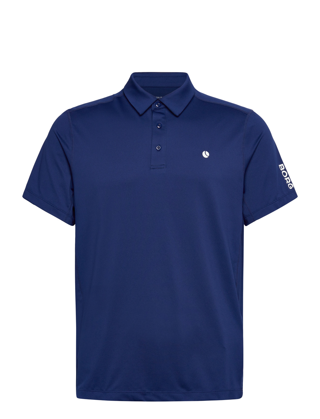 BJÖRN BORG Ace Mesh Panel Polo Shirt Navy - XL - Herren
