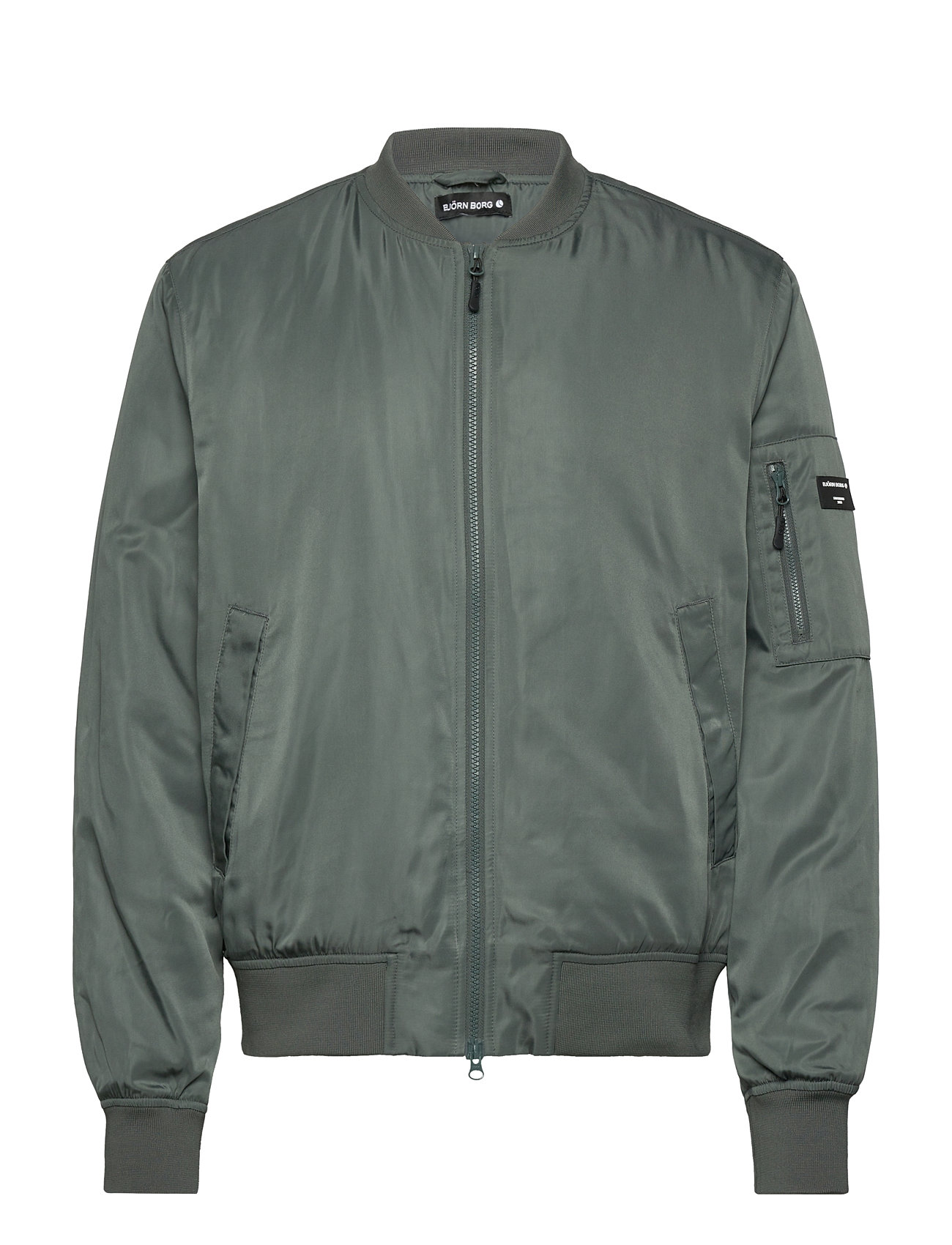 Björn Borg Centre Bomber Jacket, S, Green, Sport Jackets > Sport Casual Jackets, Herre