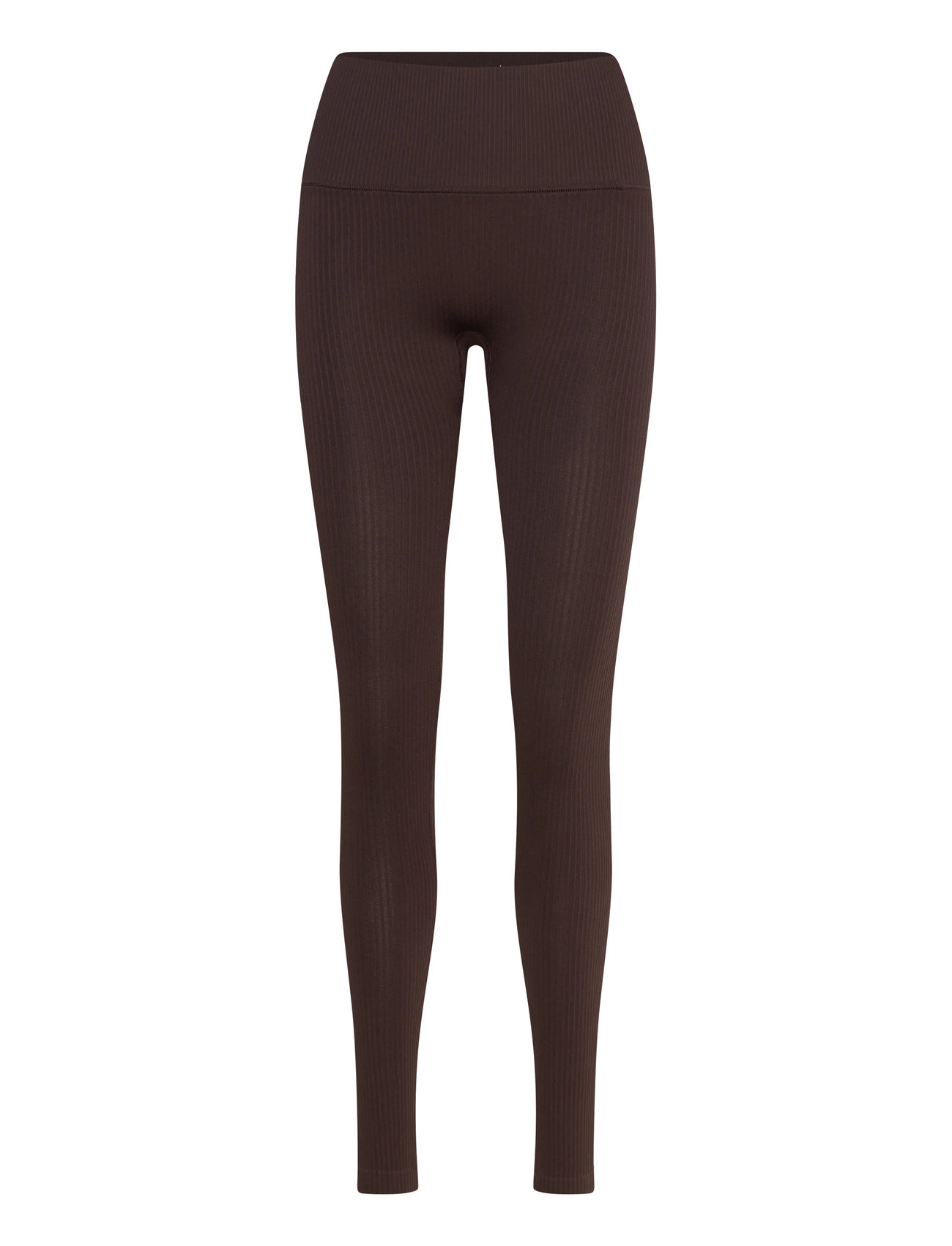 Björn Borg Studio Seamless Ribbed Tights, S, Black, Sportsbukser > Sportstræningsbukser, Dame